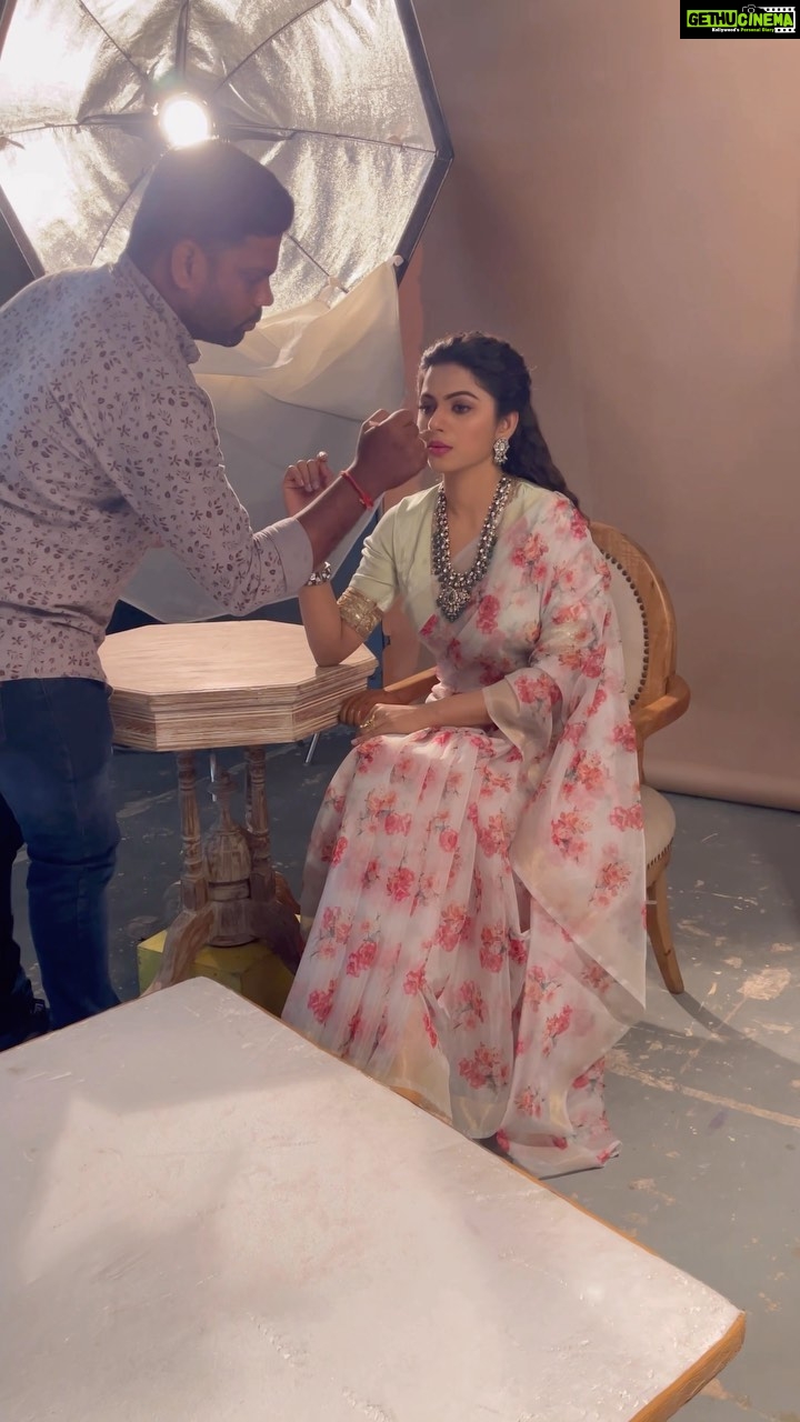 Delna Davis Instagram - BTS @annaijewellers
