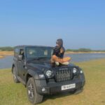 Delna Davis Instagram - No road no problem 😉 #offroad #thar