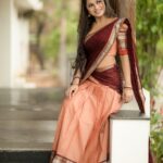 Delna Davis Instagram - Shy 🦋 But curious. Outfit @ivalinmabia . 📸 @camerasenthil . Mua @jeevithamakeupartistry . Shoot organised by @rrajeshananda