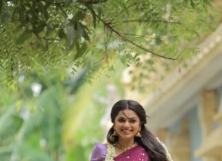 Delna Davis Instagram - Mua @kalaiartistry . Outfit @ivalinmabia . 🎥 @dhanush__photography . Hairstylist @akila_hairstylist . Jewellery @mahalaxmiadyar