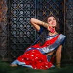 Delna Davis Instagram - May God bless you with all that you have dreamt of. May you be blessed with his choicest blessings . Happy Vishu 🙏 . Mua @kalaiartistry . Hairstylist @stunning_brides_by_sai . 📸 @single_sparrow_photography . Ornaments @chennai_jazz . Saree @kanmani_fashion_world