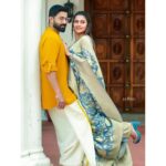 Dhanya Mary Varghese Instagram - Few more pics by @gladmantisphotography 😍😍 MUA and Styling (Dhanya) : @divyas_makeover_ 👗(Dhanya) : @the.cottonmill #johnjacob #dhanyamaryvarghese #lifewithjod #actorscouple #Asianet #latestphotoshoot #behappyalways