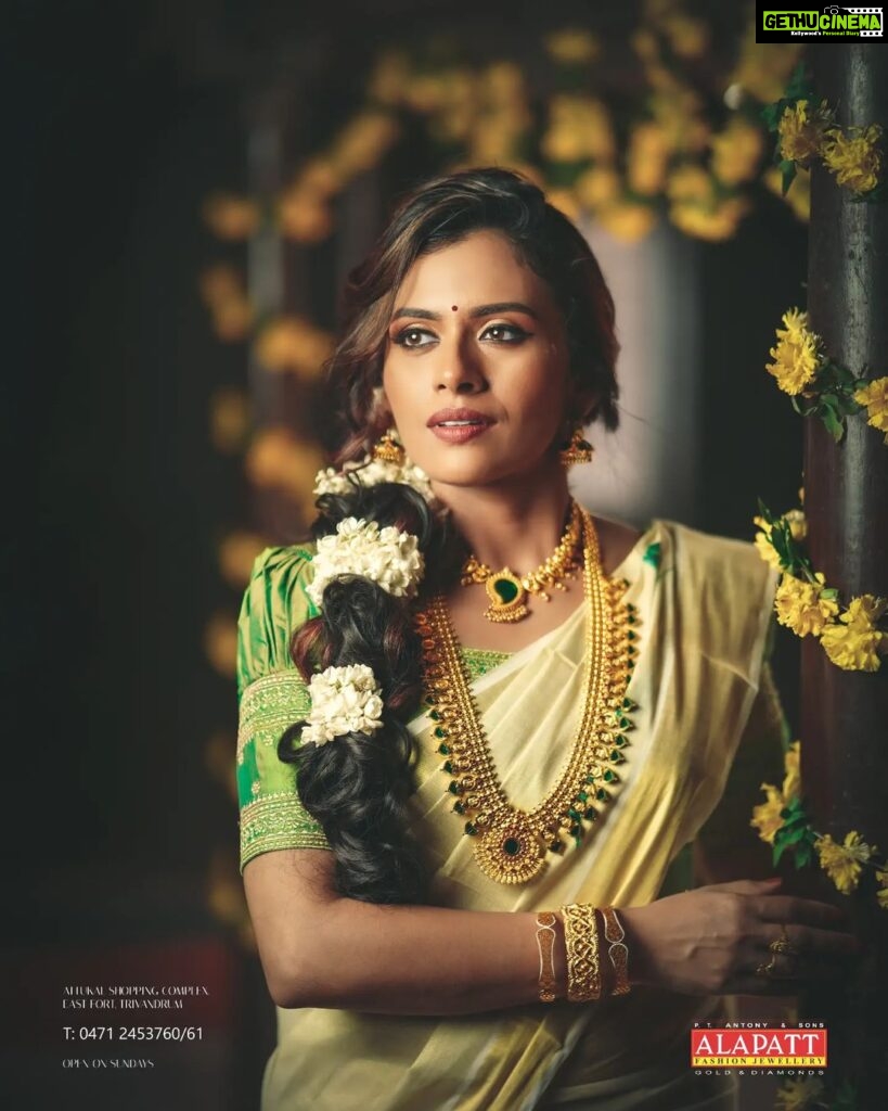 Dhanya Mary Varghese Instagram - Revisiting my shoot with P. T. Antony and Sons Alapatt Fashion Jewellery. This was one of my favourite shoots I have done in recent years and it became even more special as it was for such a leading Jewellery brand in Kerala! Do visit their showroom any day of the week to explore some of the finest collections of gold and diamond jewellery in Trivandrum! Agency: @klientasbranding Photography: @thushara.kambil MUA: @... DOP Assistant: @sunaid_habeeb #dhanyamaryvarghese #actress #model #dancer #alapattfashionjewellerytvm #fashionmodel #fashion #jewellery #jewels #goldjewellery #goldearrings #goldnecklace #goldrings #gold #photooftheday #photography #biggboss #biggbossmalayalam