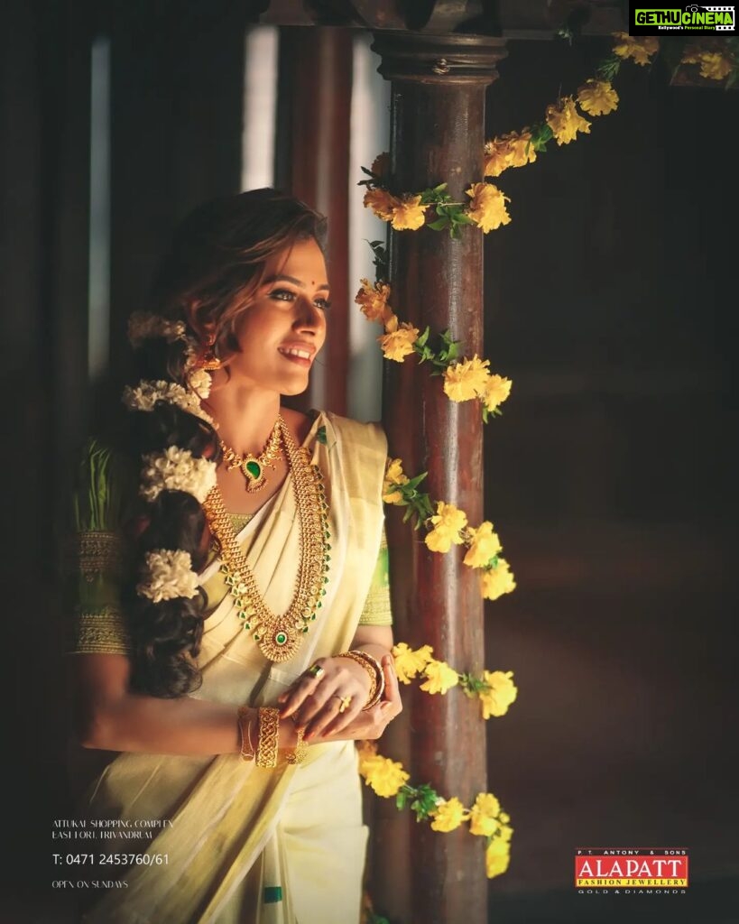 Dhanya Mary Varghese Instagram - Trying out a little bit of cinematic edits and revisiting our favourites from the shoot with @dhanya_maryvarghese ... How awesome is this necklace right? We have so many unique designs waiting for you at our showroom. Come over and explore some of the finest necklaces in Trivandrum. . . . . . Model: @dhanya_maryvarghese Photography: @thushara.kambil Agency: @klientasbranding Direction: @muralikrishna_prasad DOP Assistant: @sunaid_habeeb #alapattfashionjewellerytvm #alapattfashionjewellery #dhanyamaryvarghese #shootdiaries #throwback #necklaceoftheday #necklacephoto #alapattfashionjewellerytrivandrum #necklaces #antiquecollections #antiquejewelryaddiction #alapattintrivandrum