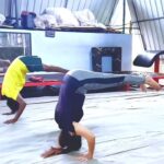 Dhanya Mary Varghese Instagram - There’s no finish line, so just go where you can, do what you can. #dhanyamaryvarghese #workout #calisthenics #gymnastics #work hard #djsportsclub