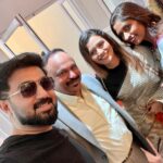 Dhanya Mary Varghese Instagram - That was a great moment. @jasofashions Inauguration. Was so happy to be part of the new venture, an initiative by our dear @jaz_oo chechi and Shibuchayan. Met that team after a long time. #newbotique #cochin #likeafamily #johnjacob #dhanyamaryvarghese #actors #inauguration #jasofashions