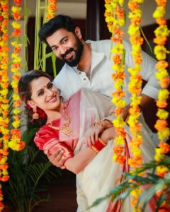 Dhanya Mary Varghese Instagram - Giving, sharing, loving and celebrating together - that’s the essence of Onam.
May this year’s Onam celebration bring more fun to you and your friends and family.

Costumes : @byhand.in

MUA Hair and Styling: @divyas_makeover_

DOP: @jeevas_gladmantis
  @_raylightsphotography_

Ornaments: @dheeksha.jewels

#dhanyamaryvarghese#johnjacob #lifewithjod #byhand #onamwear #onamcelebration #malayalamcinema #daya #seetha #deepak #indianwear#ethinicwear #byhandclothing #ethicalfashion #byhandkochi #cottonfabric #malayalamactress #malayalamactor #maheshwarisilk