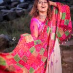 Dhanya Mary Varghese Instagram - May this Holi bring colours to your life.. ✨️❤ 👗 @nova_fashion_boutique_by_brind MUA : @greenlife_divyarun 📸 : @_lalu_photography_ #dhanyamaryvarghese #asianet #malayalamcinema #holi2023 #bringcolourstolife #photooftheday #biggbossmalayalamseason4#festivals #festival #holifestival #happy