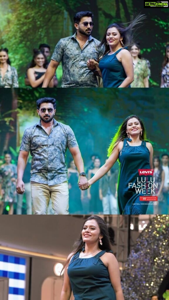 Dhanya Mary Varghese Instagram - 🔥🎉 John and Dhanya set the Lulu Fashion Week ramp on fire! 🔥🎉 🌟✨ The dynamic duo took the fashion world by storm, leaving everyone breathless with their stunning performance on the Lulu Fashion Week ramp! ✨🌟 . . . . . . . #JohnDhanyaOnFire #LuluFashionWeek #FashionIcons #UnforgettableRampWalk #StunningStyle #MesmerizingPresence #FashionEnthusiasts #Trendsetters