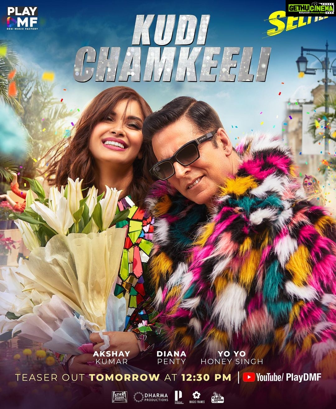 Diana Penty Instagram - @yoyohoneysingh ke beat pe, munde ho ya kudi - sab chamkenge! #KudiChamkeeli, teaser out tomorrow. #Selfiee in cinemas on 24th Feb. @akshaykumar @therealemraan @nushrrattbharuccha @karanjohar @apoorva1972 @therealprithvi @supriyamenonprithviraj @iamlistinstephen @raj_a_mehta @rishiwrites @dharmamovies @starstudios #CapeOfGoodFilms @prithvirajproductions @magicframes2011 @vbfilmwala @anshul300 @azeemdayani @playdmfofficial