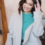 Diana Penty Instagram - ‘Tis the season for warm, snuggly, cozy wear and the M&S Winter collection has my 💜 Grab your favourites in stores and online only at @marksandspencerindia #MandS #RethinkWithMandS #WinterCollection