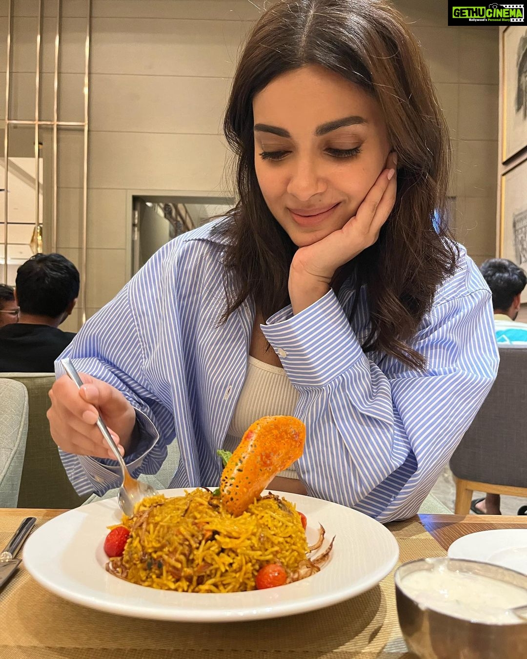 Diana Penty Instagram - Always better the next day 😋 #Biryani #FavouriteFood #PostEidFeels