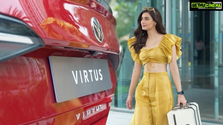Diana Penty Instagram - Spending time with myself is the biggest luxury for me. And the New Volkswagen Virtus just matches my vibe ❤ Check it out at a Volkswagen showroom near you. #NewVolkswagenVirtus #HelloGoosebumps #VWVirtus #Sedan #CarOfTheDay #CarsOfInstagram #VolkswagenIndia #Volkswagen