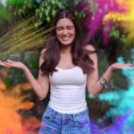 Diana Penty Instagram - Hope you have the brightest day! 💖 #HappyHoli