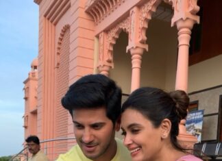Diana Penty Instagram - Guess who’ll be springing into your lives today?! Aravind and Diya…aka @dqsalmaan and me 🙋‍♀️😬 #Salute Streaming now on @sonylivindia @salutemovieonline #reelsinstagram #reels #reel #reelsvideo #dulquersalmaan #salutemovie #trendingreels #trending