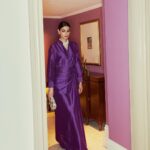Diana Penty Instagram - All things @dior 💜 Outfit: @dior @mariagraziachiuri Styled by: @nikhilmansata Glam: @shraddhamishra8 Photos: @aviraj