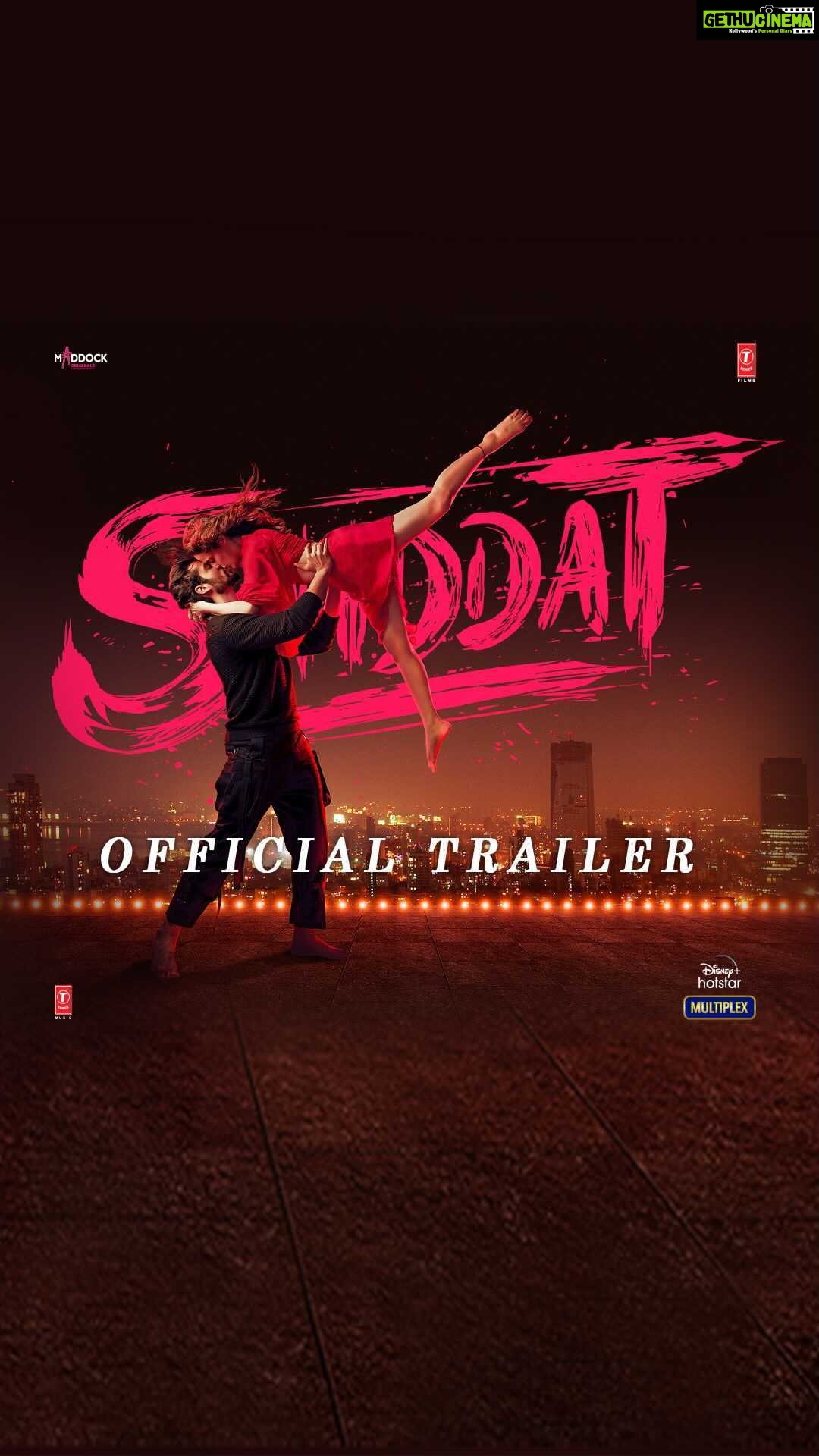 Diana Penty Instagram - Feel the power of love with #ShiddatTrailer, out now. #Shiddat releasing on 1st October on @disneyplushotstar #DisneyPlusHotstarMultiplex @sunsunnykhez @radhikamadan @merainna #DineshVijan #BhushanKumar @kunaldeshmukh1 #ShridharRaghavan @dheerajkedarnathrattan #PoojaLadhaSurti @sreekarprasa @amalendu_dop @maddockfilms @tseriesfilms @tseries.official