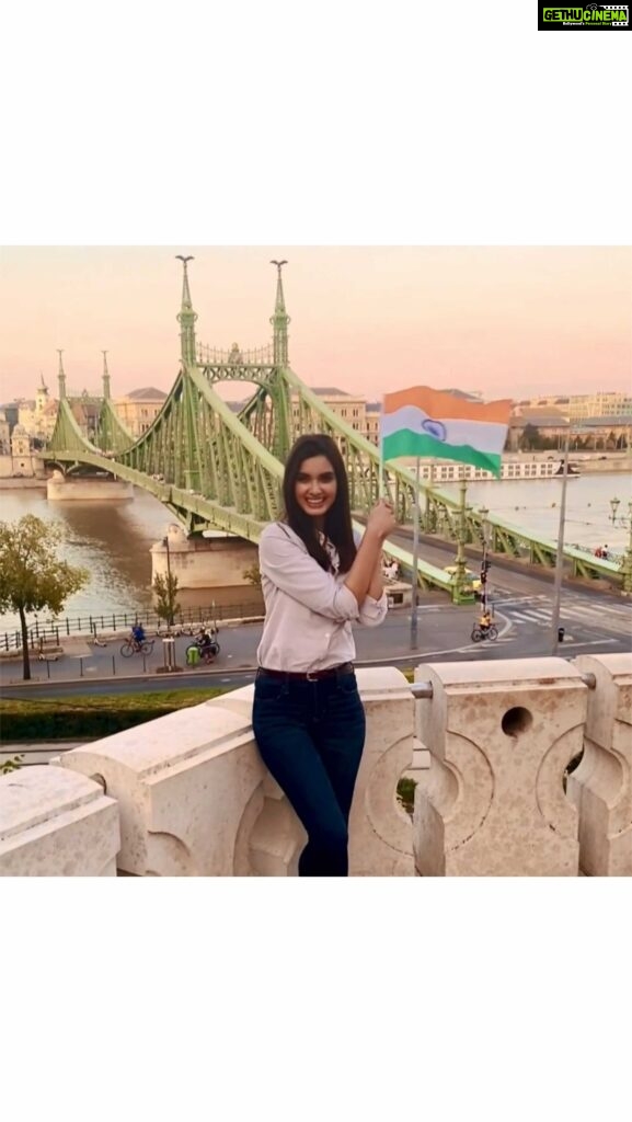Diana Penty Instagram - Away from home, but that’s not going to stop me! #HappyIndependenceDay 🇮🇳 from Budapest! #ProudIndian ☺️