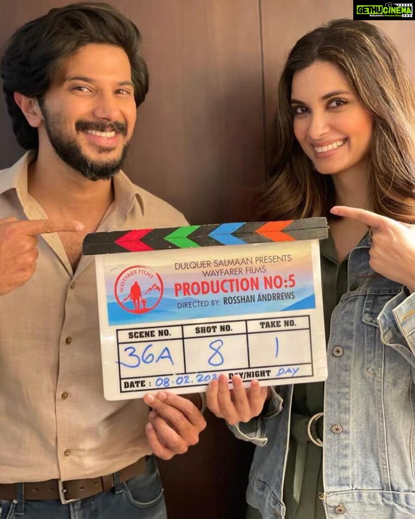 Diana Penty Instagram - Cheers to new beginnings! 🥂 Super excited to join @dqsalmaan, @rosshanandrrews and the whole crew on this new journey - my first Malayalam film! Looking forward to the ride 🎬☺️