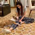Diana Penty Instagram - If we could get through 2020, we can do anything together my Vicky Poo ❤️ #TailsOfVickyAndD