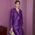 Diana Penty Instagram - All things @dior 💜 Outfit: @dior @mariagraziachiuri Styled by: @nikhilmansata Glam: @shraddhamishra8 Photos: @aviraj