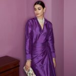 Diana Penty Instagram - All things @dior 💜 Outfit: @dior @mariagraziachiuri Styled by: @nikhilmansata Glam: @shraddhamishra8 Photos: @aviraj