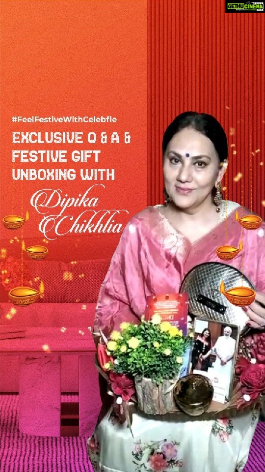 Dipika Chikhlia Instagram - The evergreen @dipikachikhliatopiwala gives us a taste of nostalgia when we visited her this Diwali. ✨🪔✨ Watch this exclusive interview & get transported to your childhood days, just the way we did! 🥰❤ Get ready to #FeelFestiveWithCelebfie 🪔✨ #Celebfieapp #HappyDiwali #Diwali2022 #DipikaChikhlia #Ramayan #RamSita #FestivalofLights #bollywoodspecial #celebnews #exclusive #CelebfieWaliDiwali #festivespirit India