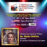 Dipika Chikhlia Instagram – #dehradun  #filmfestival #films #movies #chor #payal #hindutva