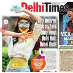 Donal Bisht Instagram - Happy Holi to everyone 💖 #HappyHoli #TimesofIndia #Today Delhi, India