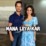Donal Bisht Instagram - Na main kade jiteya, Na tu haari ❤️ So much fun doing this fun reel during our promotions for the song. #ManaLeyaKar OUT NOW on #PanoramaMusic #raghavsachar #donalbisht #musicwithraghavsachar #newmusic #romanticmusic #happyvalentinesday @donalbisht @kumarmangatpathak @abhishekpathakk @panoramamusic @rahatkazmi @djsuketu