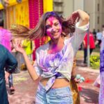 Donal Bisht Instagram - Holi fun celebration always with family ❤️😃🎉🎨 #holi #family #love Delhi, India