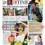 Donal Bisht Instagram - Happy Holi to everyone 💖 #HappyHoli #TimesofIndia #Today Delhi, India
