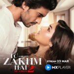 Donal Bisht Instagram – “Tu Zakhm Hai” Season 2 Streaming Now !! ❤️‍🔥
What happens when the captor falls in love with the hostage? Is Kavya destined to find love in Viraj or is this a new Zakhm? Tu Zakham Hai Season 2, all episodes out now on @mxplayer.
Link in bio #TuZakhmHai #season2