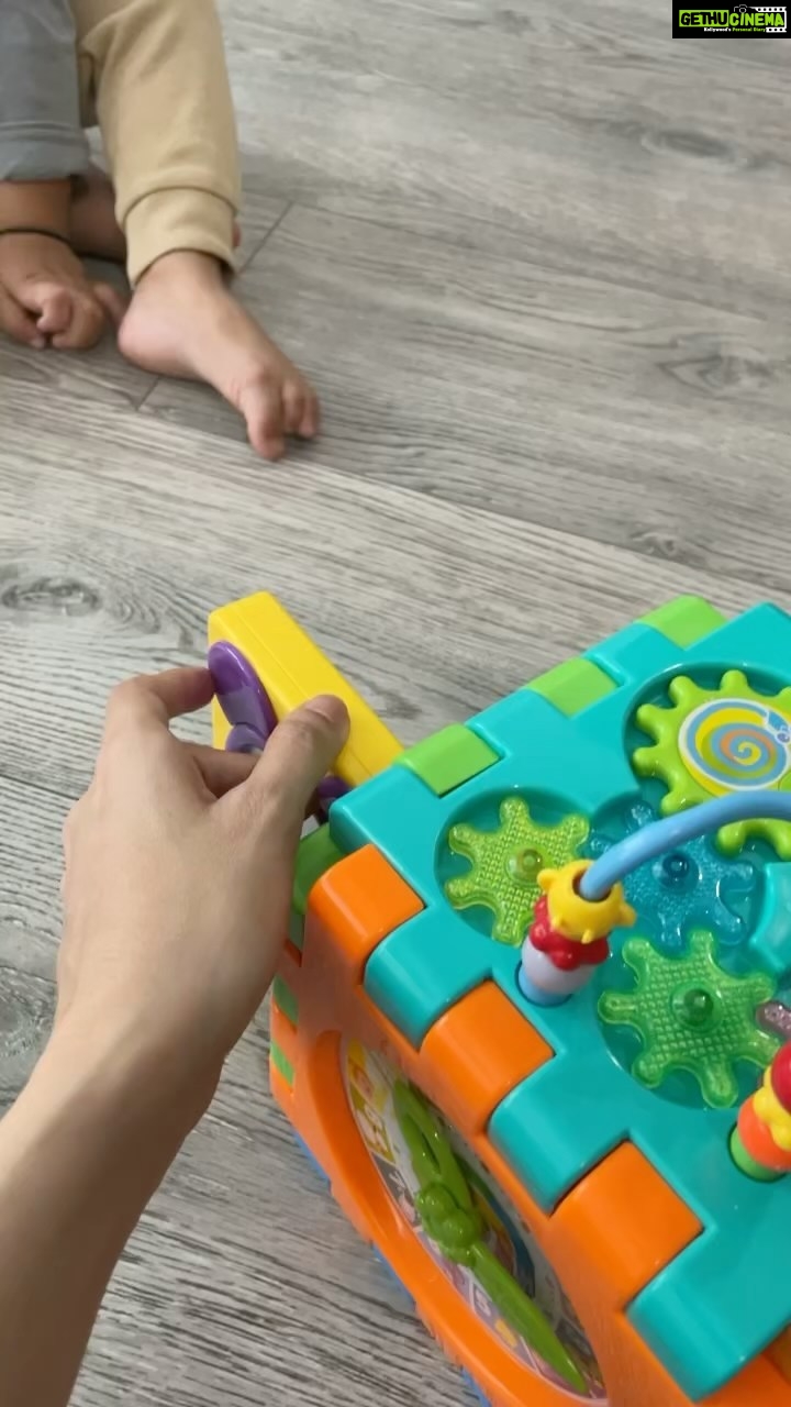 Ekta Kaul Instagram - For me introducing Ved to different toys for his sensory development was important! And @rforrabbitbaby had the right kind of toys. From their swing car to jelly bean booster chair to oracles range of sensory toys has really helped Ved achieve milestones.