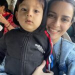 Ekta Kaul Instagram - Our hard work is coming to you in just 4 days! This is our first day on set. Ved was with me throughout the shoot, supporting me in the best of his capacity. He’s my lucky charm and my pillar of strength. God bless you my jigar. Thank you for coming in my life and making me a better human. Thank you for making me believe in myself. #tanaav