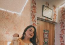 Falaq Naaz Instagram - Eid Mubarak ❤️ . . . #eidmubarak #falaqnaaz #réel #trendingreels #viralreels