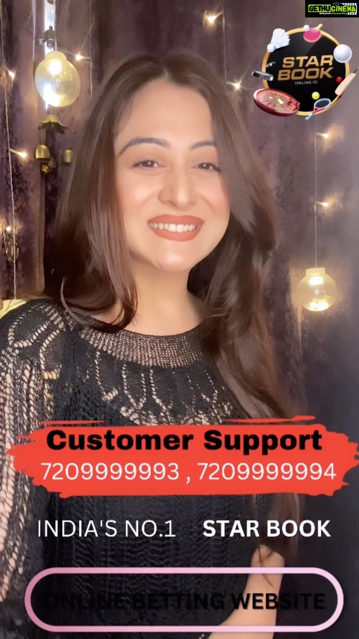 Falaq Naaz Instagram - *STAR BOOK ONLINE ID* @starbookonlineid Link in bio💫 India’s 1st Legal & Licensed Gaming Company. 📱WhatsApp Now 7209999991 7209999992 7209999993 7209999994 7209999995 🎮 Cricket,Football,Tennis & over 150+Type Live Casino Like Teenpatti,Roulette,Anderbahar,Bakra,Poker Etc. 📄 *No Registration/Documentation Required For Account Opening and Also No Tax On Winning.* 💸 Open Your Account From Just ₹100 & Also 24 Hour Rapid Fast Withdrawal Available Any Time Any Where. 🌐 Login To www.starbookonlineid.com Or Message On Below WhatsApp Number To Open Your Account. 📞Customer care no 9800359800 www.starbookonlineid.com *BHAROSA BHI AUR SAFETY BHI* #starbookonline #reels #reelsitfeelsit #reelsbeauty #reelsinstagram #reelsinsta #reelsviral #reelslover #instareels #instagramreels #reelsindia #cricketmatch #cricketfans #cricketlover #reelsinstagram😍 #reelsvideos #reelsdaily #reelsofindia #reelsforyou #reelsviralvideo❤️❤️❤️❤️ #trendingmusic #trendingreels #trendingsongs