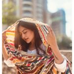Falaq Naaz Instagram - मंज़िल-ए-इबरत है दुनिया अहल-ए-दुनिया शाद हैं ऐसी दिल-जमई से होती है परेशानी मुझे . . . Dupatta-: @iai_apparel . . . #picoftheday #duppatta #collaboration #falaqnaaz