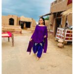 Falaq Naaz Instagram - 💜💜💜💜 . . . #picture #picoftheday #post #village #brightcolors