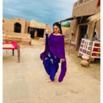 Falaq Naaz Instagram - 💜💜💜💜 . . . #picture #picoftheday #post #village #brightcolors