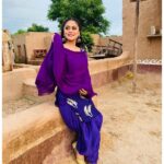 Falaq Naaz Instagram - Gehre rang pasand hai mujhe 💜 Punchkula 19 Chandigarh