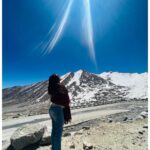 Falaq Naaz Instagram – Phir se ud chala❣️ #ladakh #nofilter Khardung La, Leh