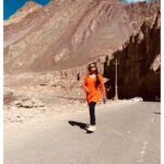 Falaq Naaz Instagram - 🧡🧡🧡🧡 #ladakh Chilling Point, Ladakh