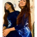Falaq Naaz Instagram - Blueeeezzzz💙🦋🔵 . . . #post #outfits #blue #falaqnaaz