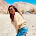 Falaq Naaz Instagram - The Best is yet to come 🌈 Diksit,nubra Valley,ladakh
