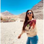 Falaq Naaz Instagram - The Best is yet to come 🌈 Diksit,nubra Valley,ladakh