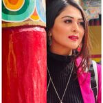 Falaq Naaz Instagram - Aadha hissa mere to dil ki kahani ka tu❤️ . . . Accessories-: @deebaco_official x @silverbell.networks #ladakh #hemis #falaqnaaz #accessories #collaboration Hemis Monastery, Leh, Ladakh.