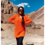Falaq Naaz Instagram - 🧡🧡🧡🧡 #ladakh Chilling Point, Ladakh