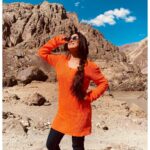 Falaq Naaz Instagram – 🧡🧡🧡🧡
#ladakh Chilling Point, Ladakh