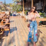 Fenil Umrigar Instagram - Obsessed with this patchwork Denim jean ♥️ Ready to slay my beach look with trendiest and the most premium quality denims for women by @dealjeans Got my jeans to kickoff the week ! #modernessentials #ootd #winterwear #dealjeans @bandishdoshi